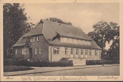 Stade, Jugendherberge, gelaufen 1936