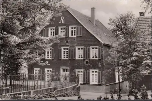 Wetter ( Ruhr ), Jugendherberge, gelaufen 1959