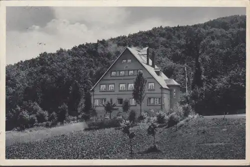 Glees, Laacher See, Jugendherberge, gelaufen 1938