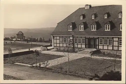 Burg an der Wupper, Jugendherberge, ungelaufen- datiert 1951
