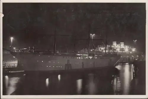 Hamburg, Hein Godenwind Jugendherberge an der Überseebrücke, gelaufen 1938