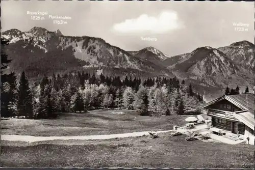 Rottach, Berggasthaus Bäckeralm, ungelaufen