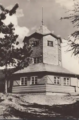 Meuselbach Schwarzmühle, Aussichtsturm und Gaststätte, ungelaufen