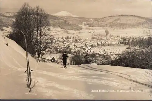 AK Zella Mehlis, Skifahrer, Mehlis mit Ruppberg, gelaufen