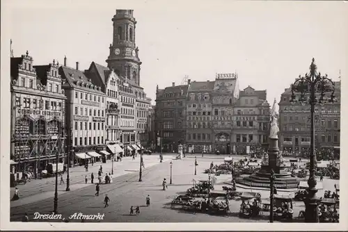Dresde, Altmarkt, inachevé