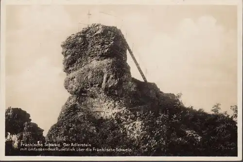 Fränkische Schweiz, Der Adlerstein, ungelaufen