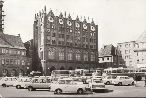 Stralsund, Rathaus, gelaufen 1984