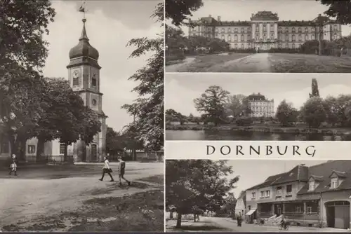 Dornburg, église, château, rue principale, non-roulé