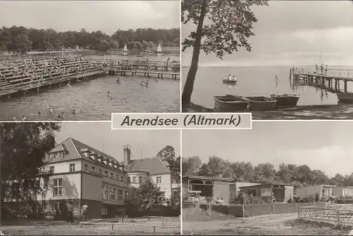 Arendsee, Mehrbild, gelaufen 1978