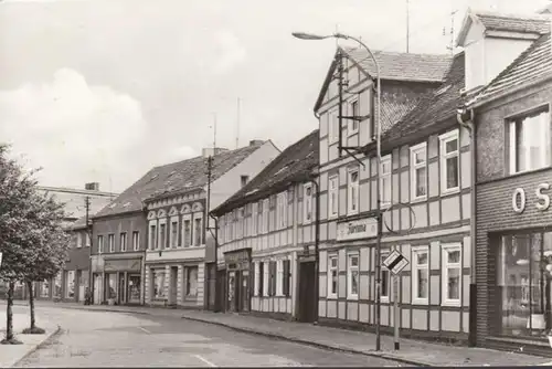 Osterburg, Helmut Just Straße, gelaufen