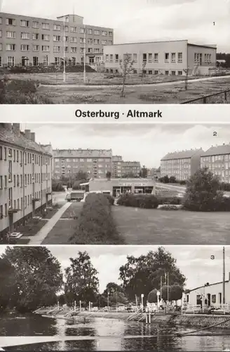 Osterburg, Feierabendheim, Karl Liebknechtstraße, Schwimmbad, gelaufen 1986