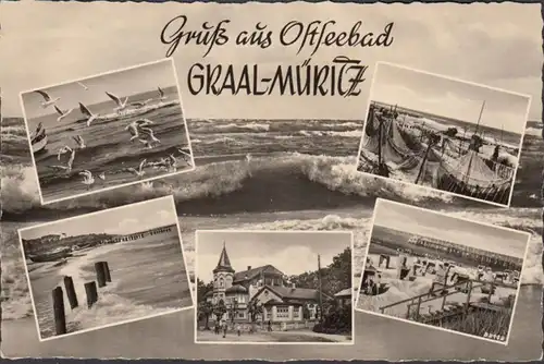 Gruß vom Ostseebad Graal-Müritz, gelaufen