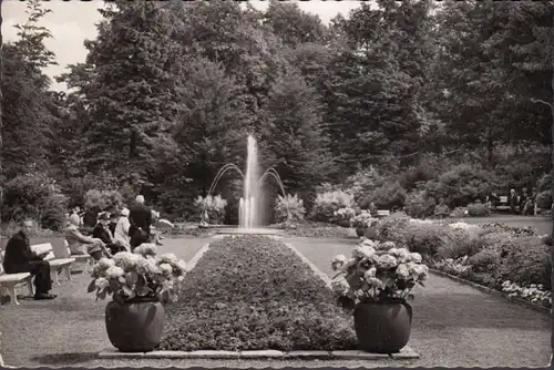 Remscheid, jardin de Staudengarten, couru en 1955