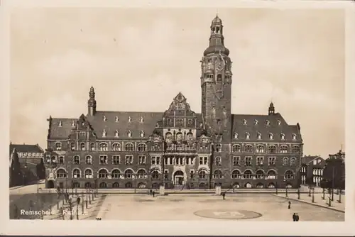 Remscheid, Rathaus, ungelaufen