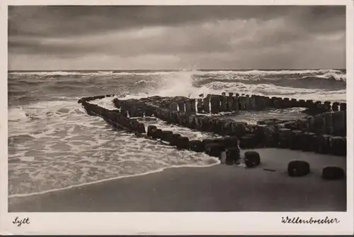 Sylt, Wellenbrecher, ungelaufen