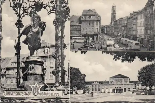 Göttingen, gare, Weender Street, Liegel, couru