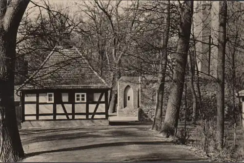 Neubrandenburg, petite douane à la porte de Stargarder, couru en 1960