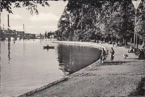 Neustadt in Holstein, Jungfernstieg, gelaufen 1961