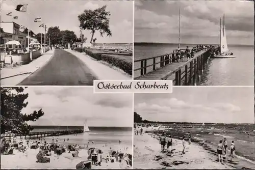 Charbeutz, promenade, vues de plage, couru en 1958