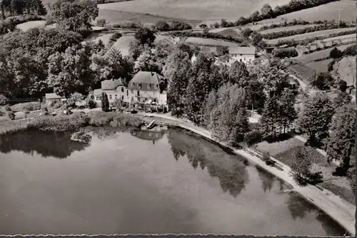 Sielbeck, Pension Haus Erholung, Fliegeraufnahme, gelaufen 1951