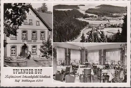 Willingen, Schwalefeld, Upländer Hof, gelaufen 1958