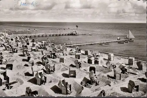 Dahme, bain balnéaire, vie de plage, couru en 1968