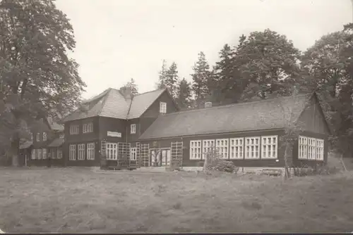 Wernigerode, Forsthaus Hartenberg, Ferienheim der ORWO Filmfabrik, gelaufen 1980