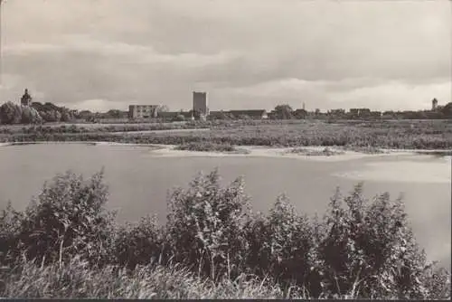 AK Weferlingen, Blick von den Klärteichen, gelaufen 1965