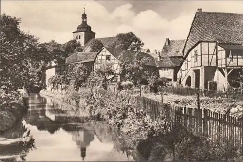 Weferlingen, Partie an der Aller, gelaufen