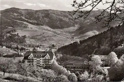 Glottertal, Sanatorium Glotterbad, gelaufen 1967