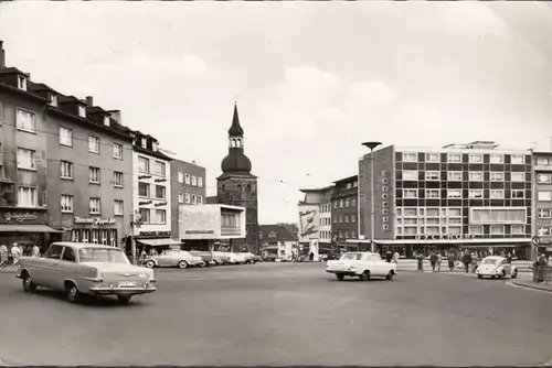 Remscheid, Markt, gelaufen 1963