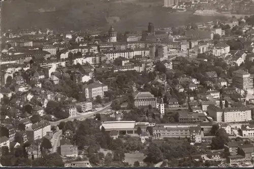 Remscheid, Amtsgericht, Fliegeraufnahme, gelaufen 1960