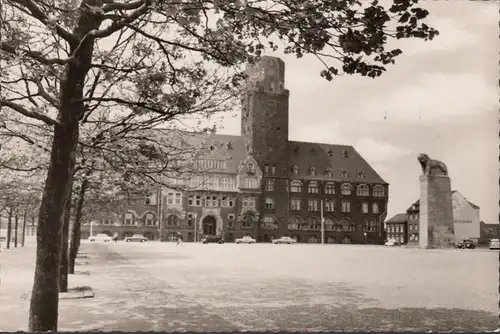 Remscheid, Rathaus, gelaufen 1958