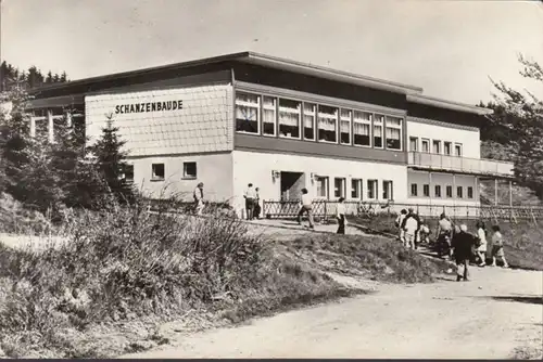 Oberhof, Schanzenbaude, gelaufen