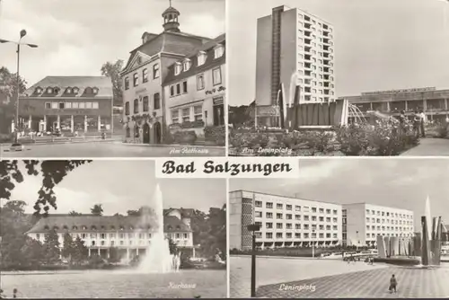 Salons de bains, Lénine, hôtel de ville, Kurhaus, couru 1979