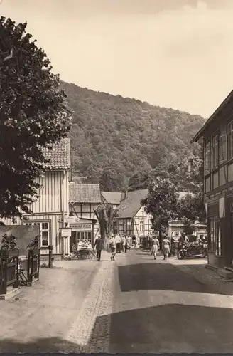 Treseburg, Deutsches Haus, Straßenansicht, ungelaufen