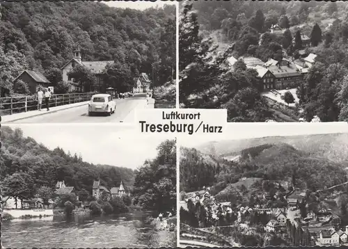 Treseburg,Mehrbildkarte, gelaufen 1973