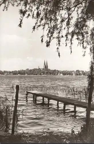 Neuruppin, Am Ruppiner See, gelaufen 1979