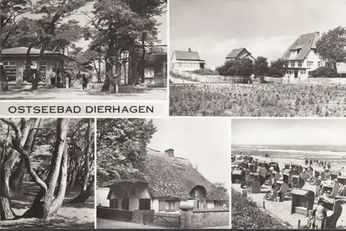 Dierhagen, carte multi-images, incurvée