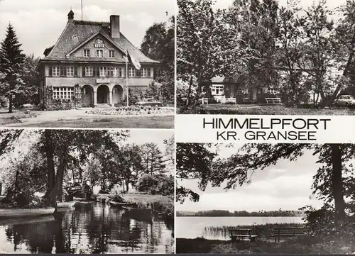 Himmelpfort, Erholungsheim, Pension Daheim, Stolpsee, gelaufen 1977