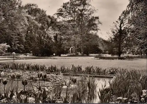 Stuttgart, Bundes Gartenschau 1961, Quellgarten, Lusthaus Ruine, ungelaufen