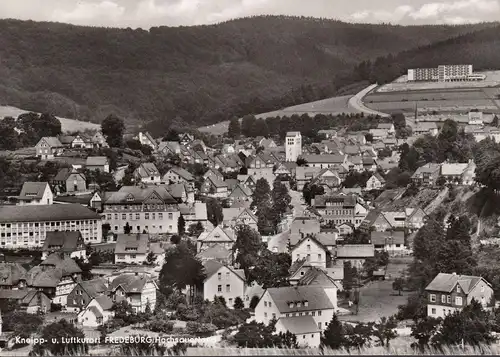Fredeburg, vue de la ville, incurvée