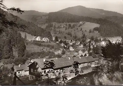 Schönmünzach, Stadtansicht, gelaufen 1975