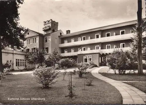 Bad Aibling, Kurhotel Schloss Ghersburg, gelaufen 1966