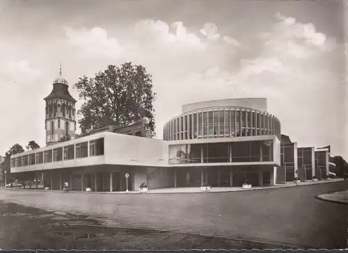 Münster, Theater mit Martinikirche, ungelaufen