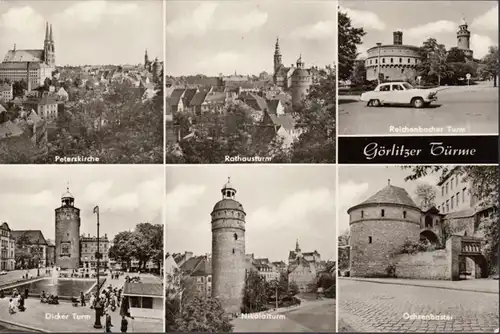 Görlitz, Görlitzer Türme, Mehrbild, ungelaufen