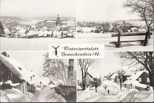 Benneckenstein im Winter, Mehrbild, ungelaufen