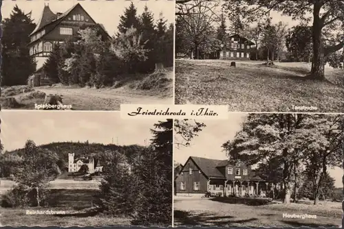 Friedrichroda, Tanzbuche, Heuberhaus, Spießberghaus, ungelaufen
