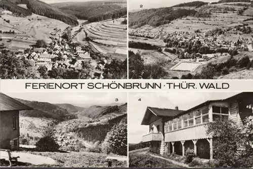 Schönnbrunn, Schwimmbad, Berghütte, gelaufen 1975