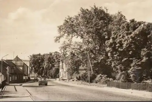 Friesack, Hamburger Straße, gelaufen